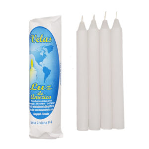 Vela liviana x4 unidades