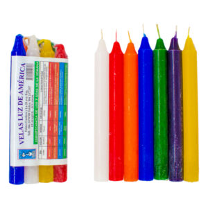 Velas x7 unidades dias de la semanas