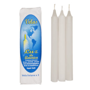 Vela livianas x3 unidades