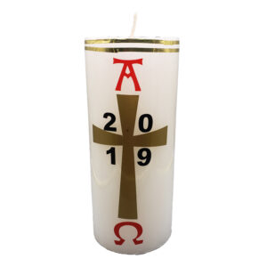 Cirio Pascualito 25x10 cm con sticker