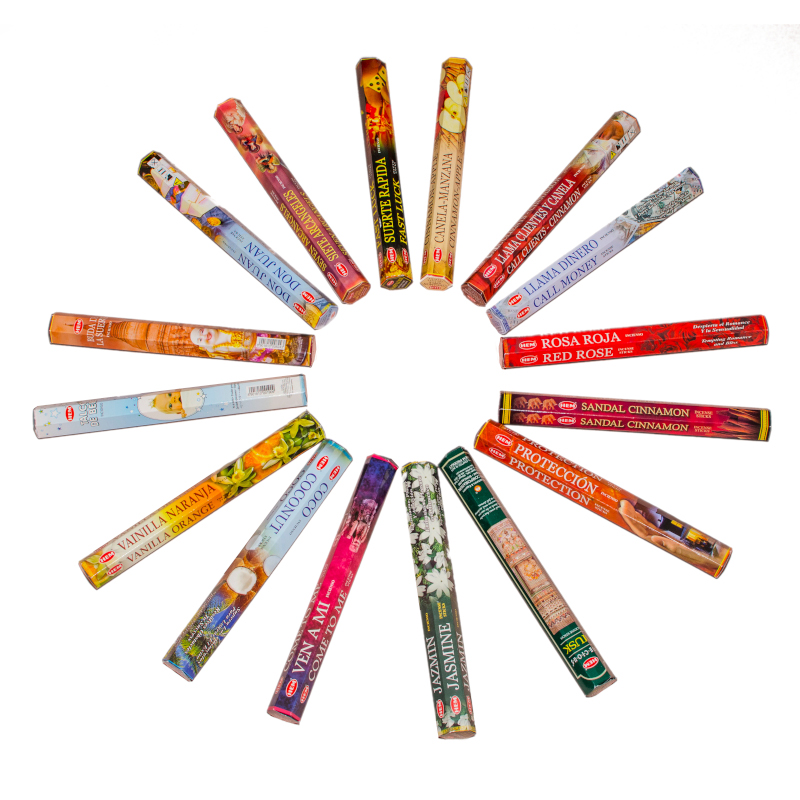 Inciensos Hem Caja x 20 unidades (Hexagonal)