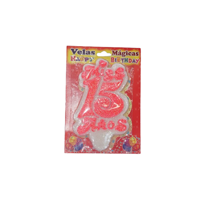 Velas de 15 Años x unidad