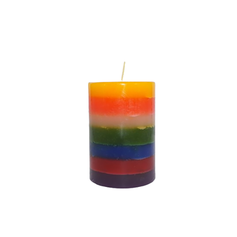 Velón Perfumado Cilíndrico 10x7 cm 7 Colores